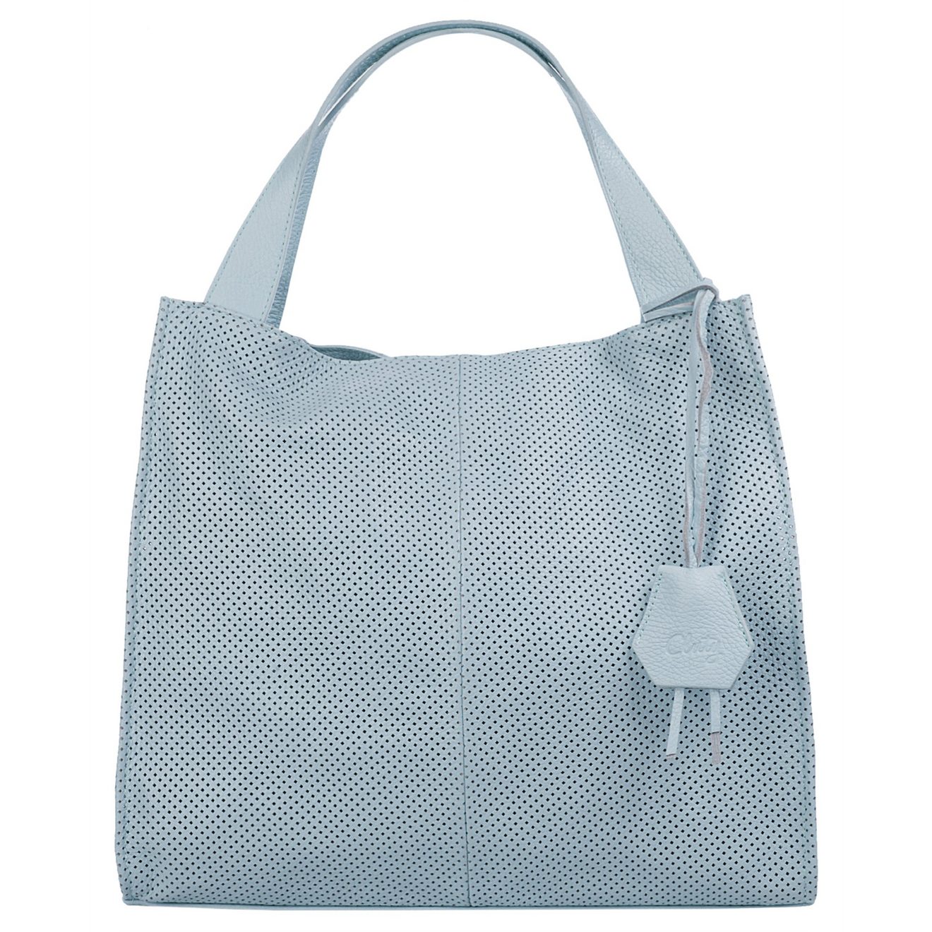 Cluty Shopper echt leer, made in italy