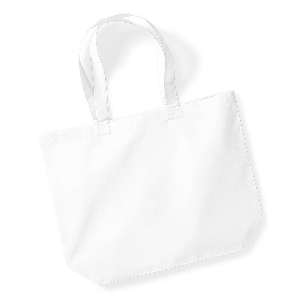 Westford Mill biologische premium katoenen maxi-tas One Size