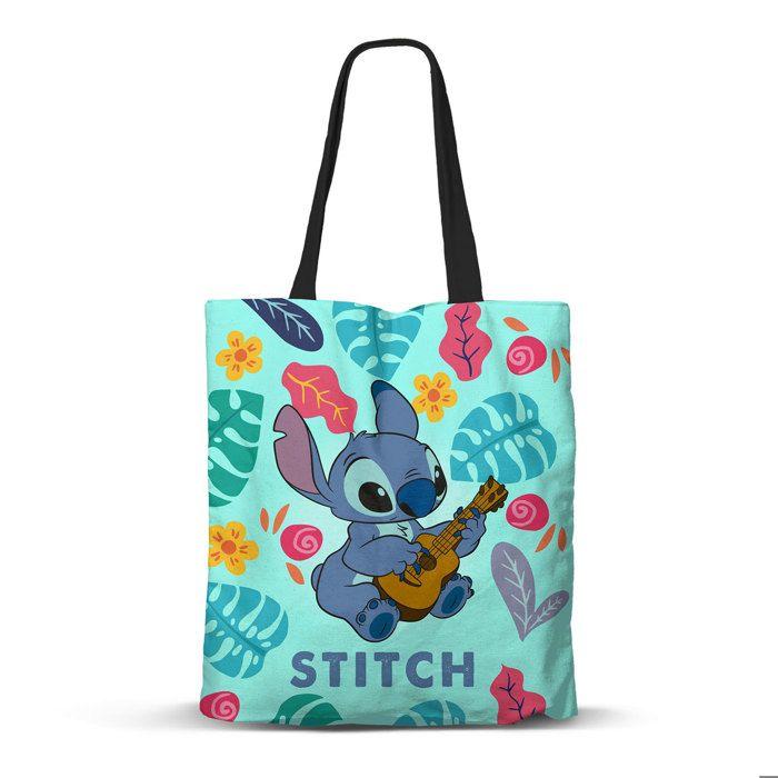 ARBORESCENCE Sac de Courses - Disney - Lilo et Stitch - Vert - Taille Unique - Synthétique