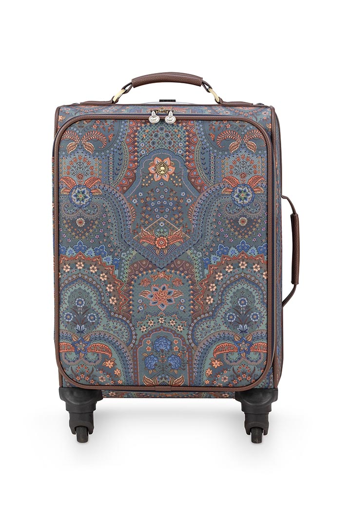 Pip Studio Trolley Koffer Tosca Jabali Blue