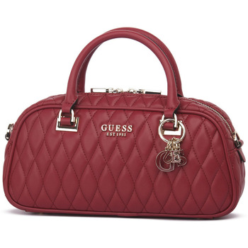 Guess Handtas  RED VALLA SMALL SATCHEL