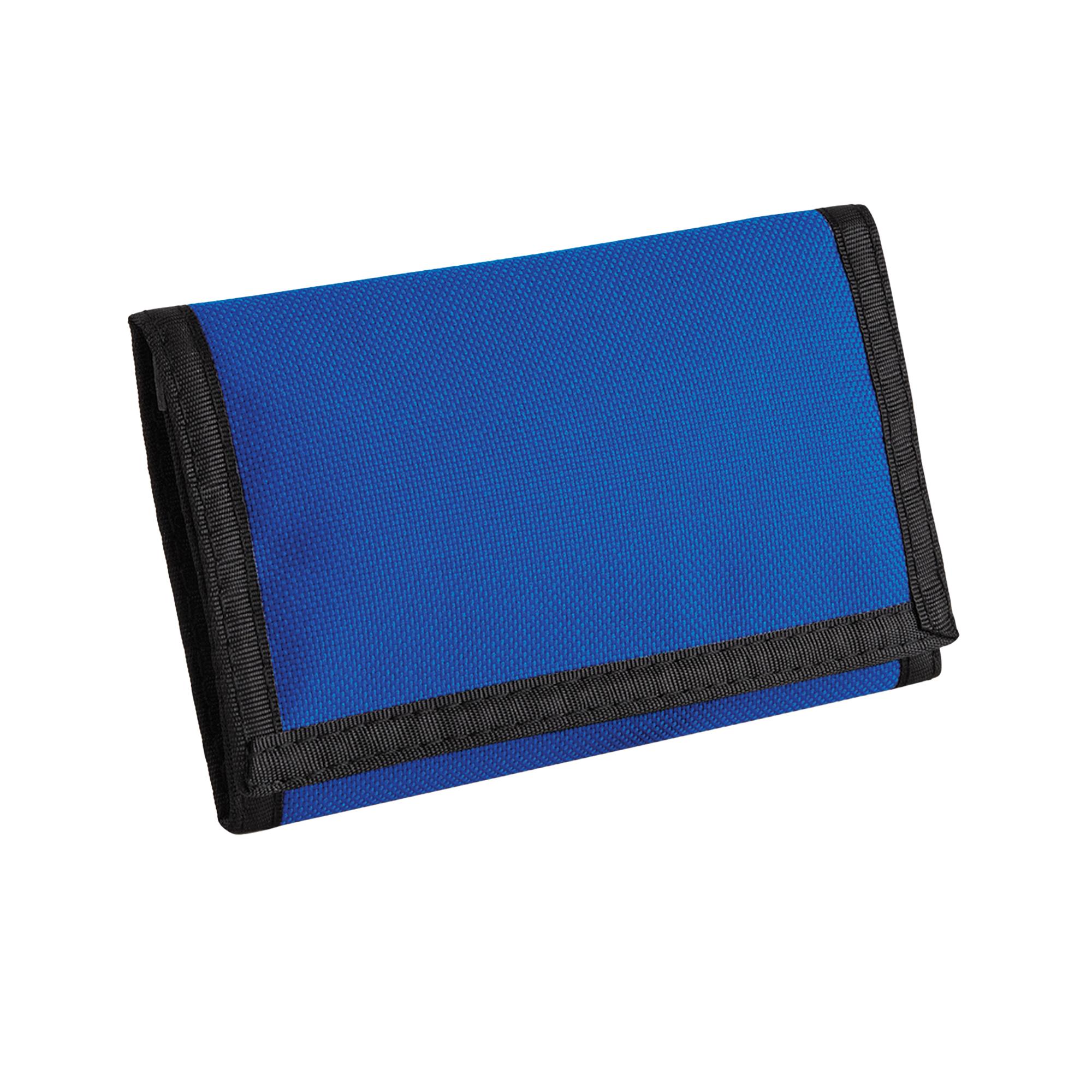BagBase Knitted Ripper Wallet One Size koningsblauwe kleur