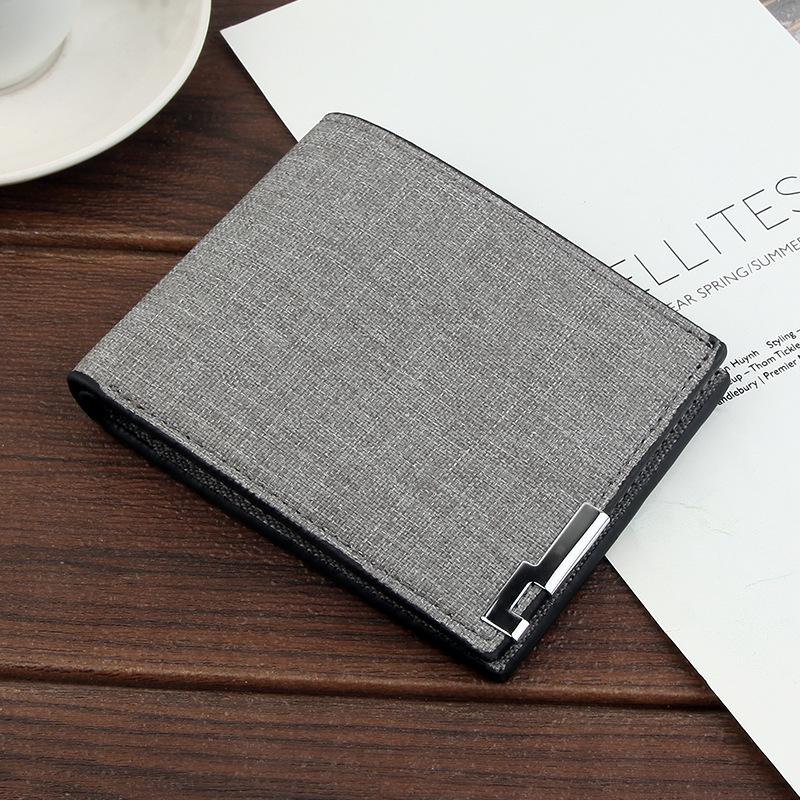 CrossCart Herenportemonnee in Koreaanse stijl met grote capaciteit voor pasjes - Ultradunne, casual clutch met ruimte voor meerdere pasjes