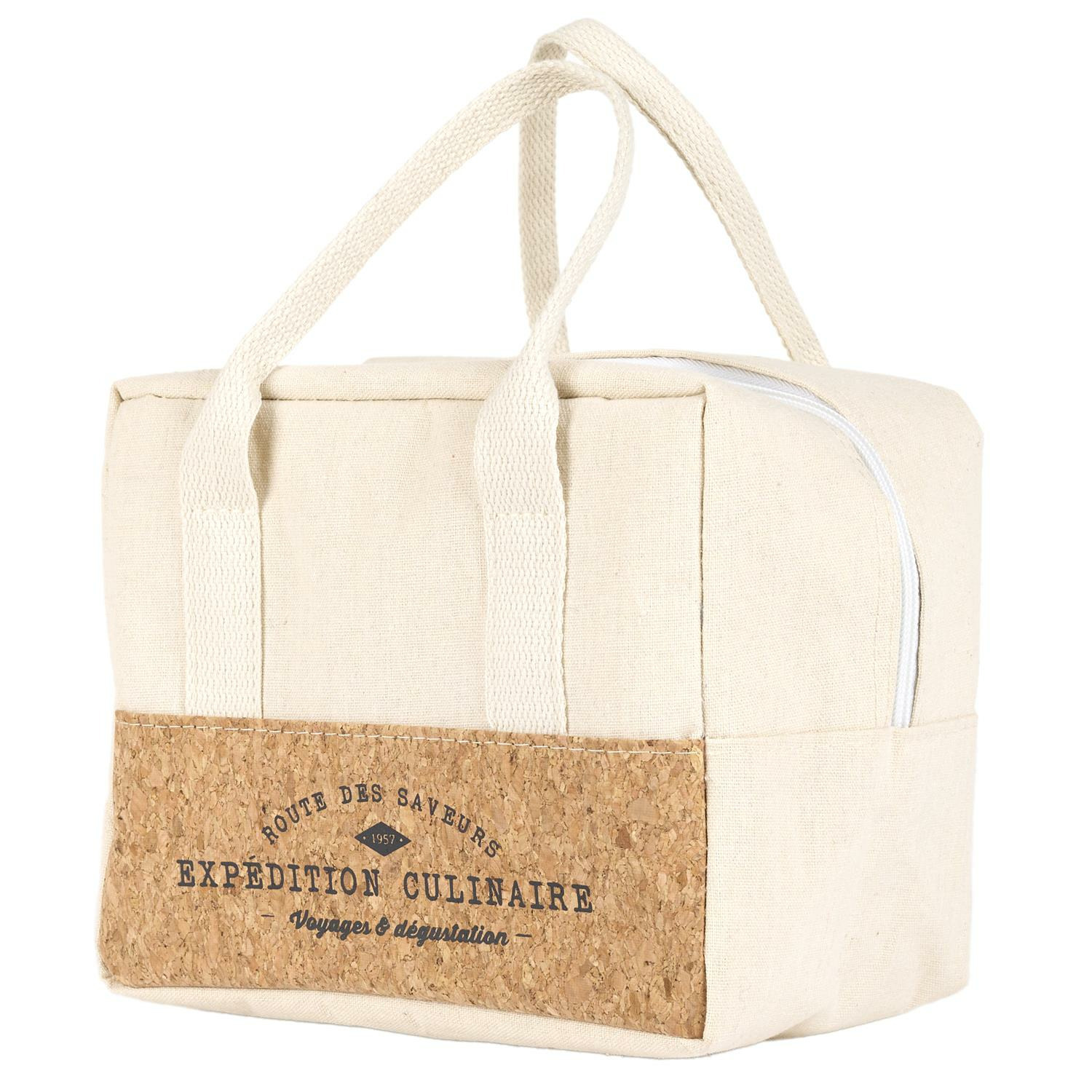 Cook Concept Koeltas Miami - voor lunch en drankjes - 3L - 22 x 14 x 16 cm - Draagband - wit -