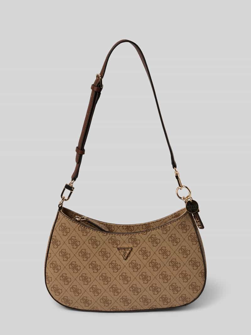 Guess Handtas met labelapplicatie, model 'NOELLE'