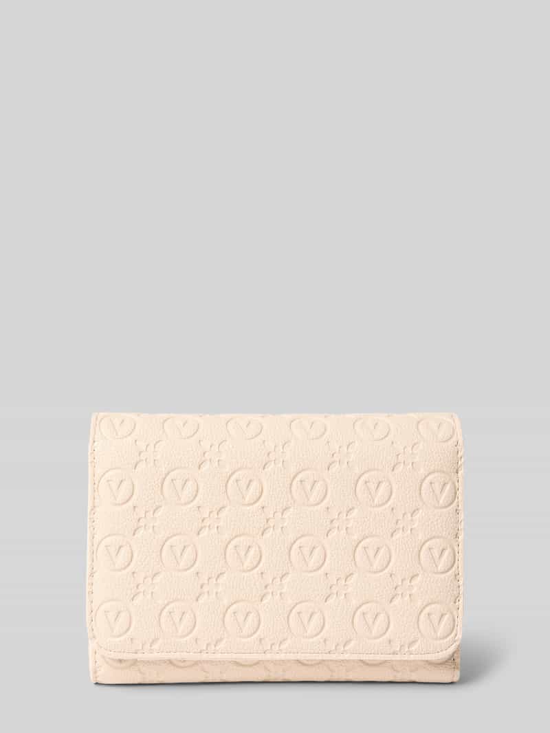 VALENTINO BAGS Portemonnee met all-over reliëflogo, model 'Samba'