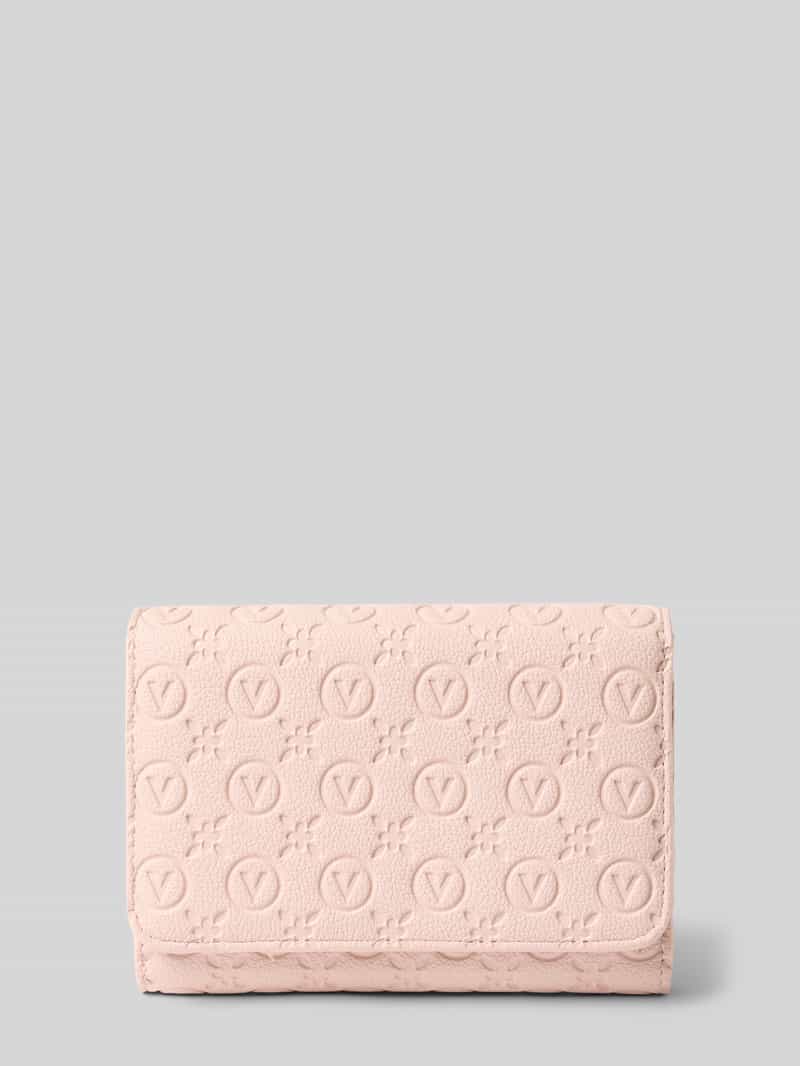VALENTINO BAGS Portemonnee met all-over reliëflogo, model 'Samba'
