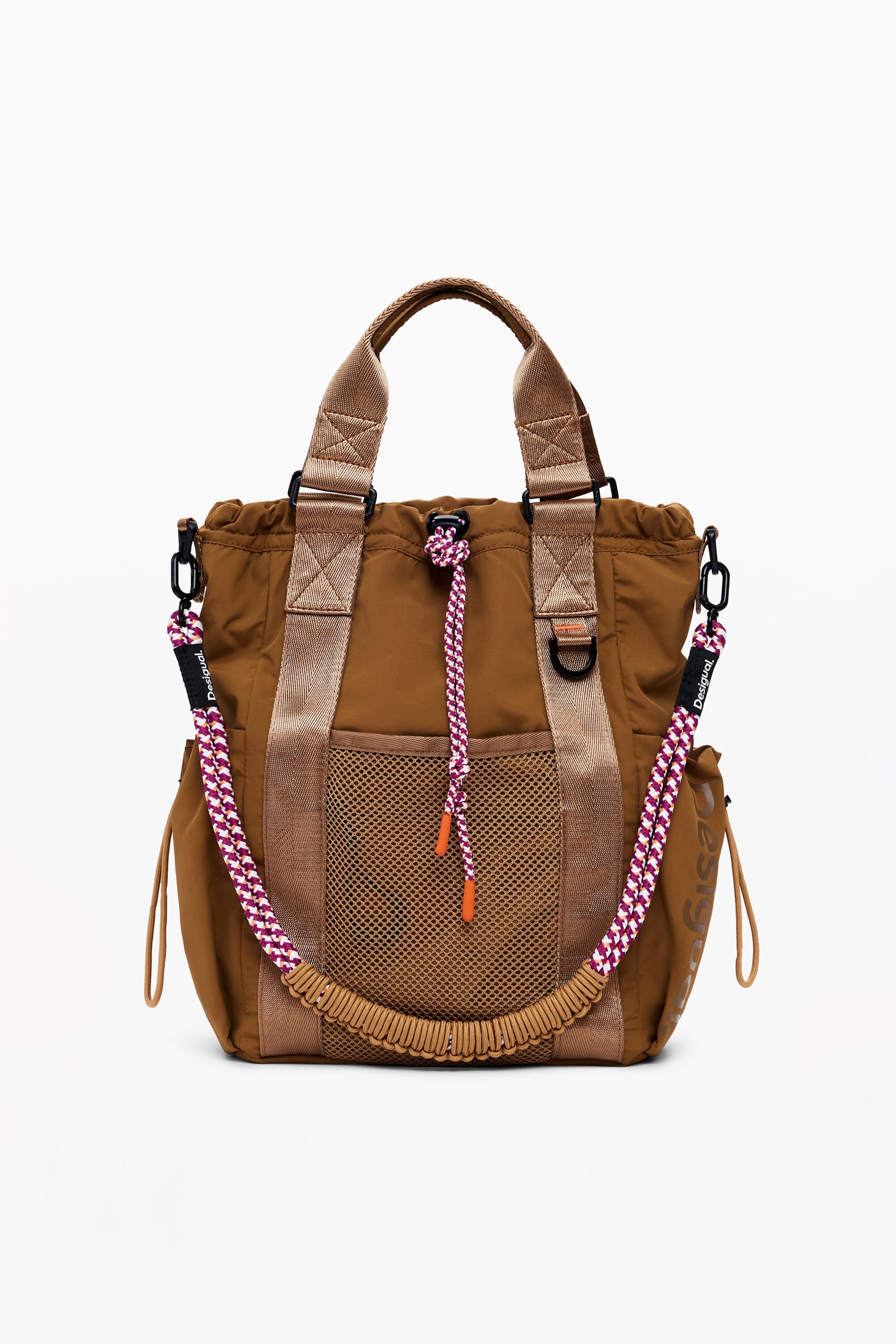 Desigual Multifunctionele rugzak met trekkoorden - RED