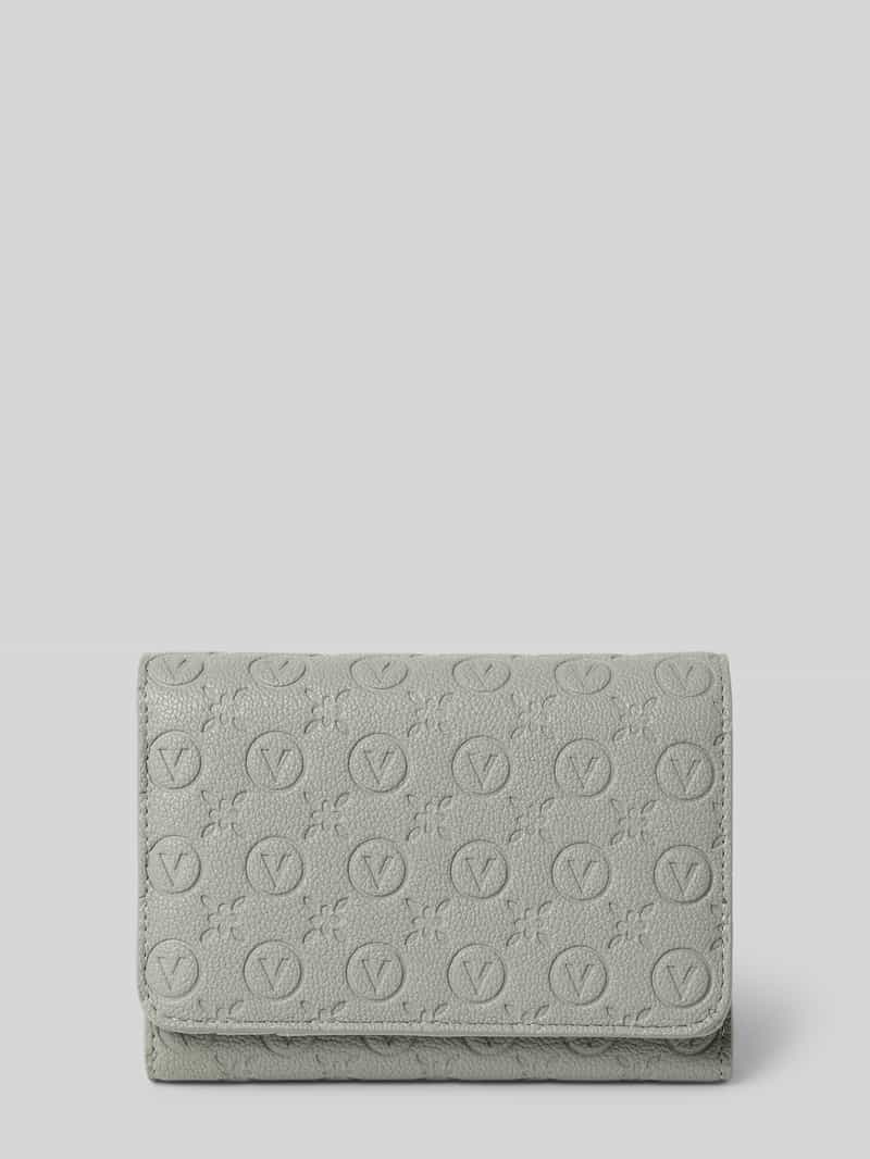VALENTINO BAGS Portemonnee met all-over reliëflogo, model 'Samba'