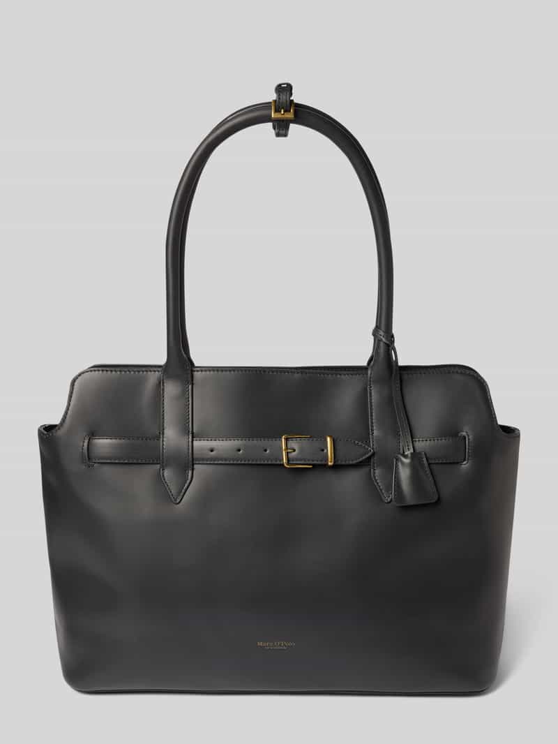 Marc O'Polo Shopper van echt rundleer