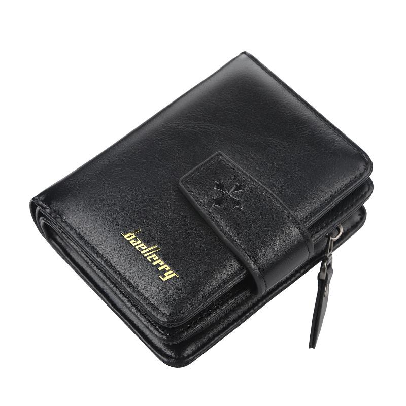 Baellerry Merk heren pu lederen portemonnee ontwerp kleine mannelijke clutch herenportemonnees met creditcardpaspoorthouder