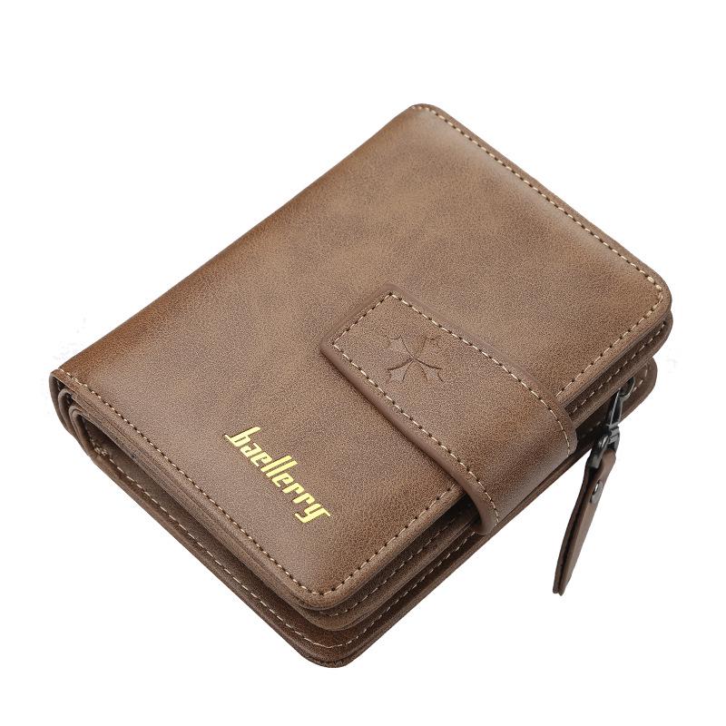 Baellerry Merk heren pu lederen portemonnee ontwerp kleine mannelijke clutch herenportemonnees met creditcardpaspoorthouder