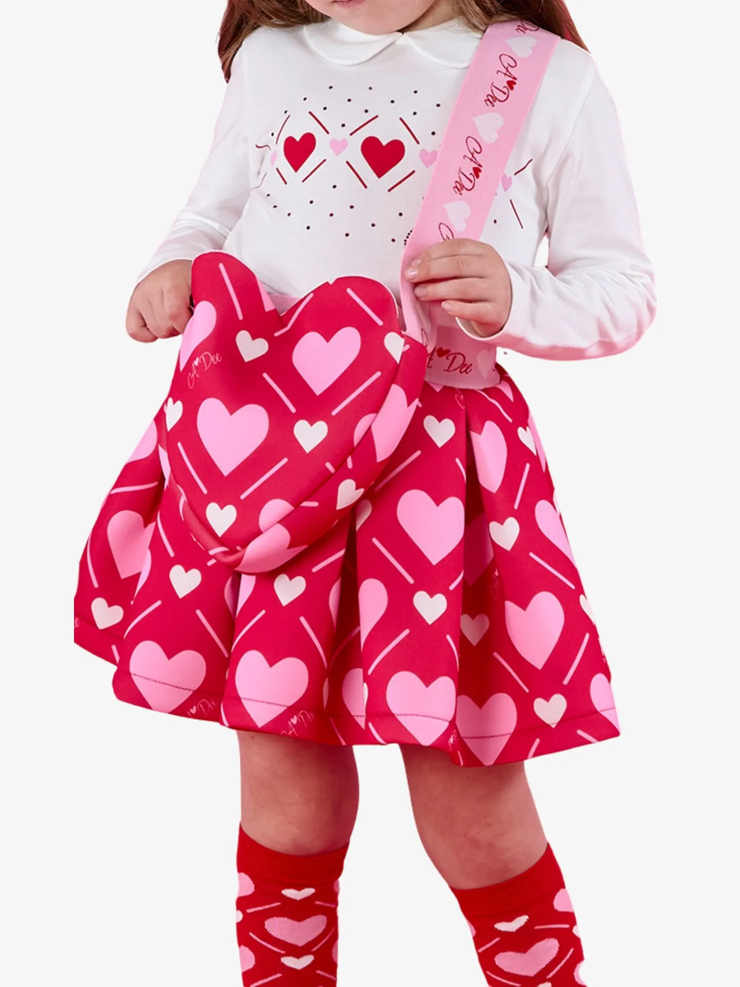 ADee Meisjes tas louise vibrant red