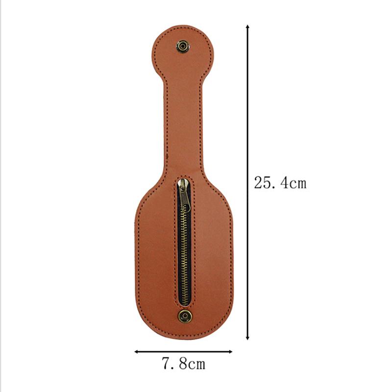 Chatoyant Heren leren portemonnee Outdoor Utility zelfverdediging Multitool portemonnee Dames 25.4*7.8 CM