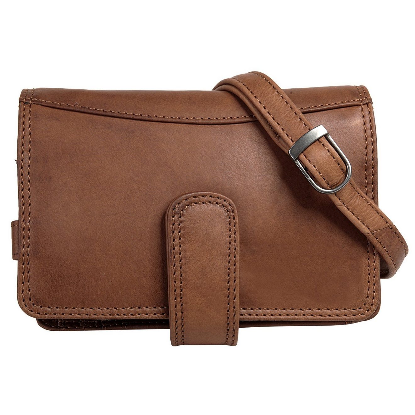 Cluty Schoudertas echt leder