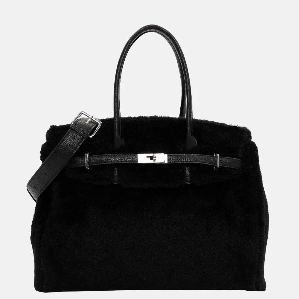 EMILY & NOAH Heater handtas M black