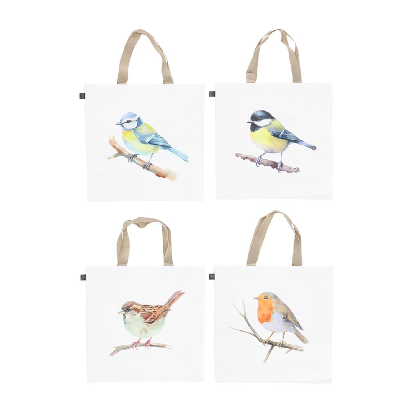 Esschert Design Boodschappentas vogel