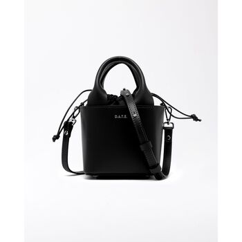 Date Handtas  B431-CB-LE-BK CUBO BAG-LEATHER BLACK