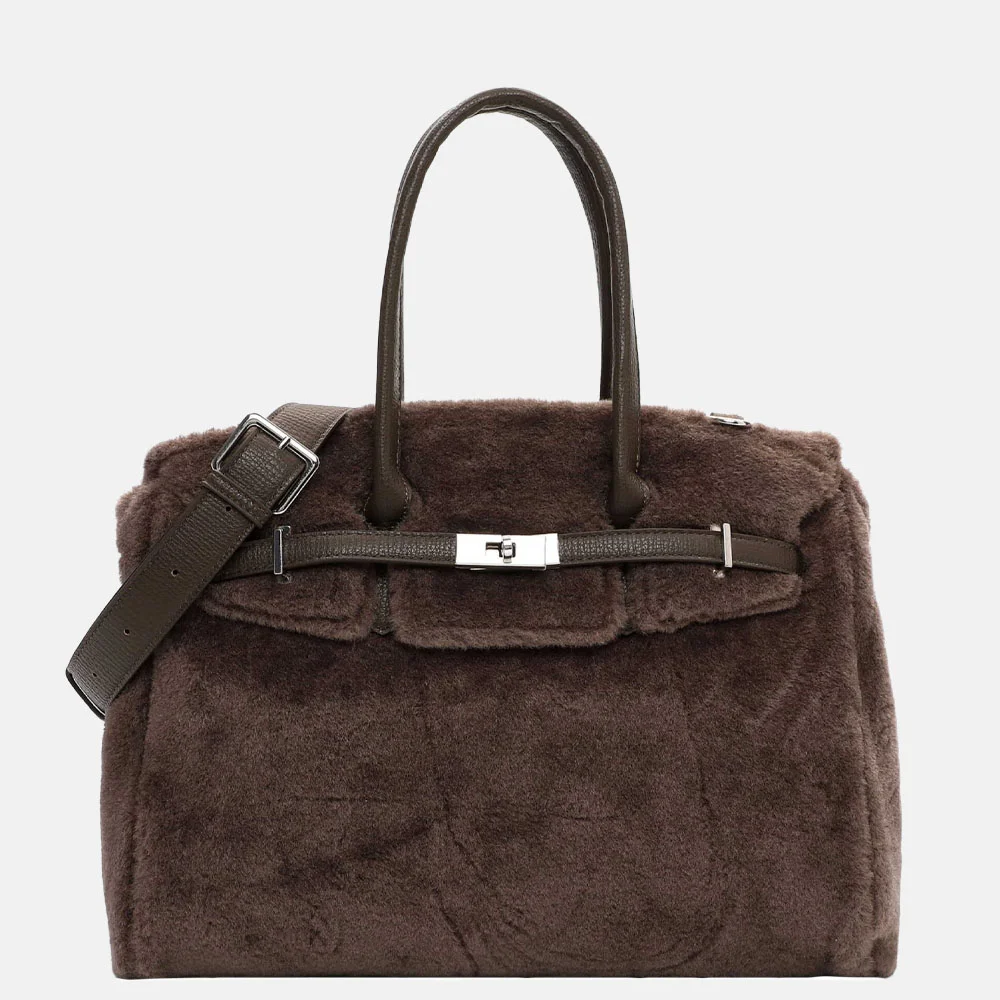 EMILY & NOAH Heater handtas M brown