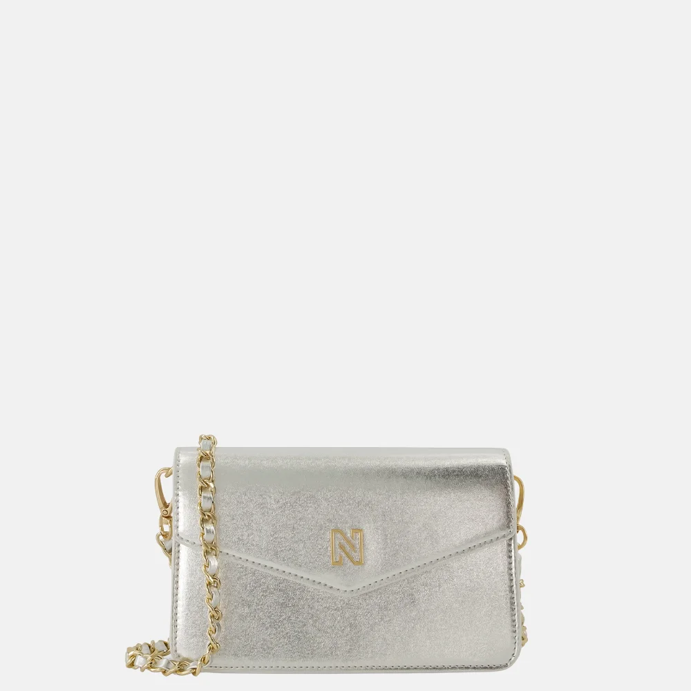 Nikkie Daxing crossbody tas silver