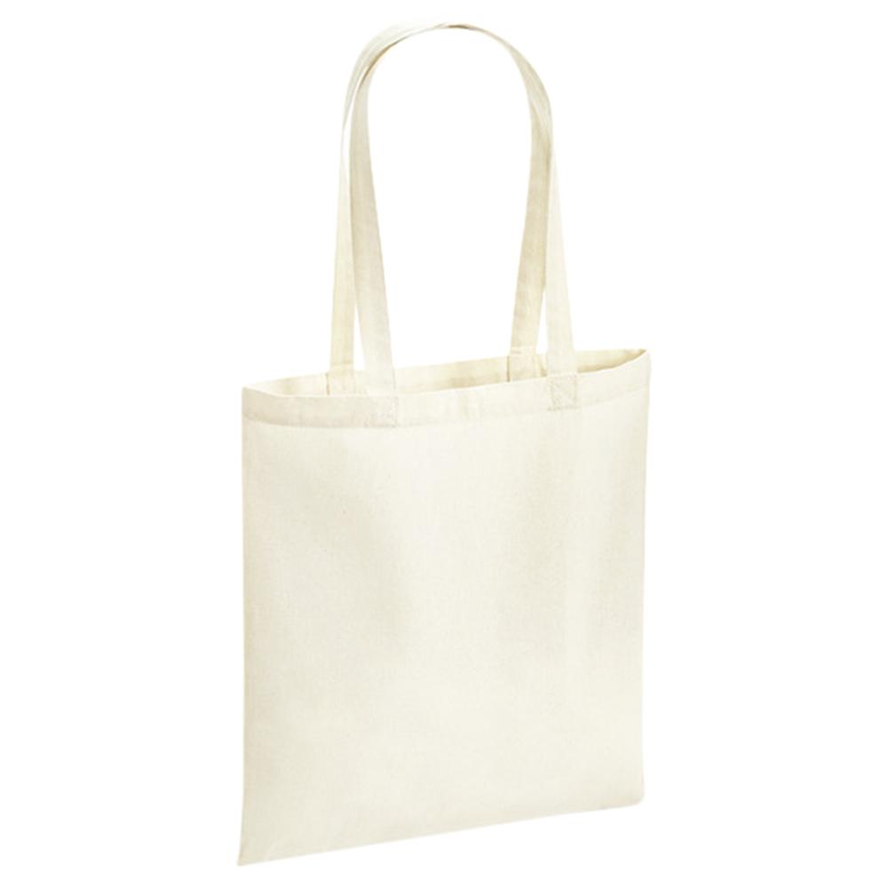 Westford Mill Canvas Classic Shopper Bag - 26 Litres natuurlijk