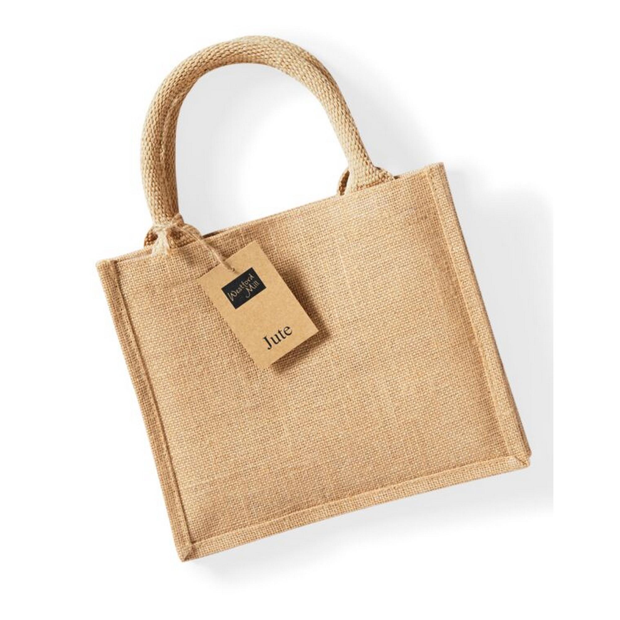 Westford Mill jute mini-geschenktasje One Size