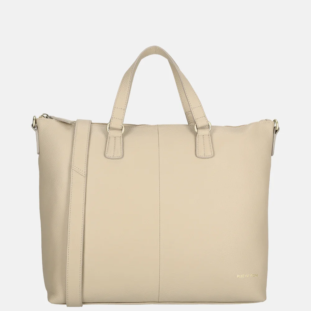 Pylos 59 Rise of Rosa handtas met laptopvak M offwhite