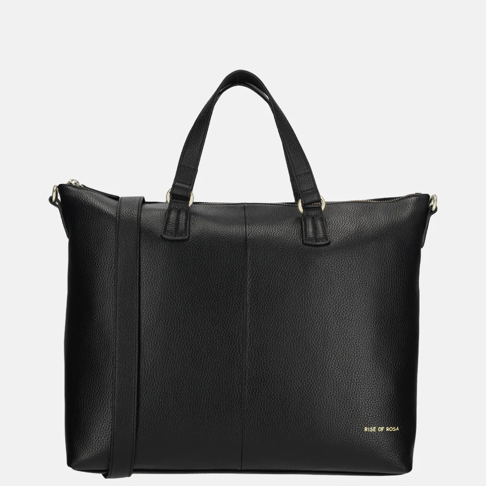 Pylos 59 Rise of Rosa handtas met laptopvak M zwart