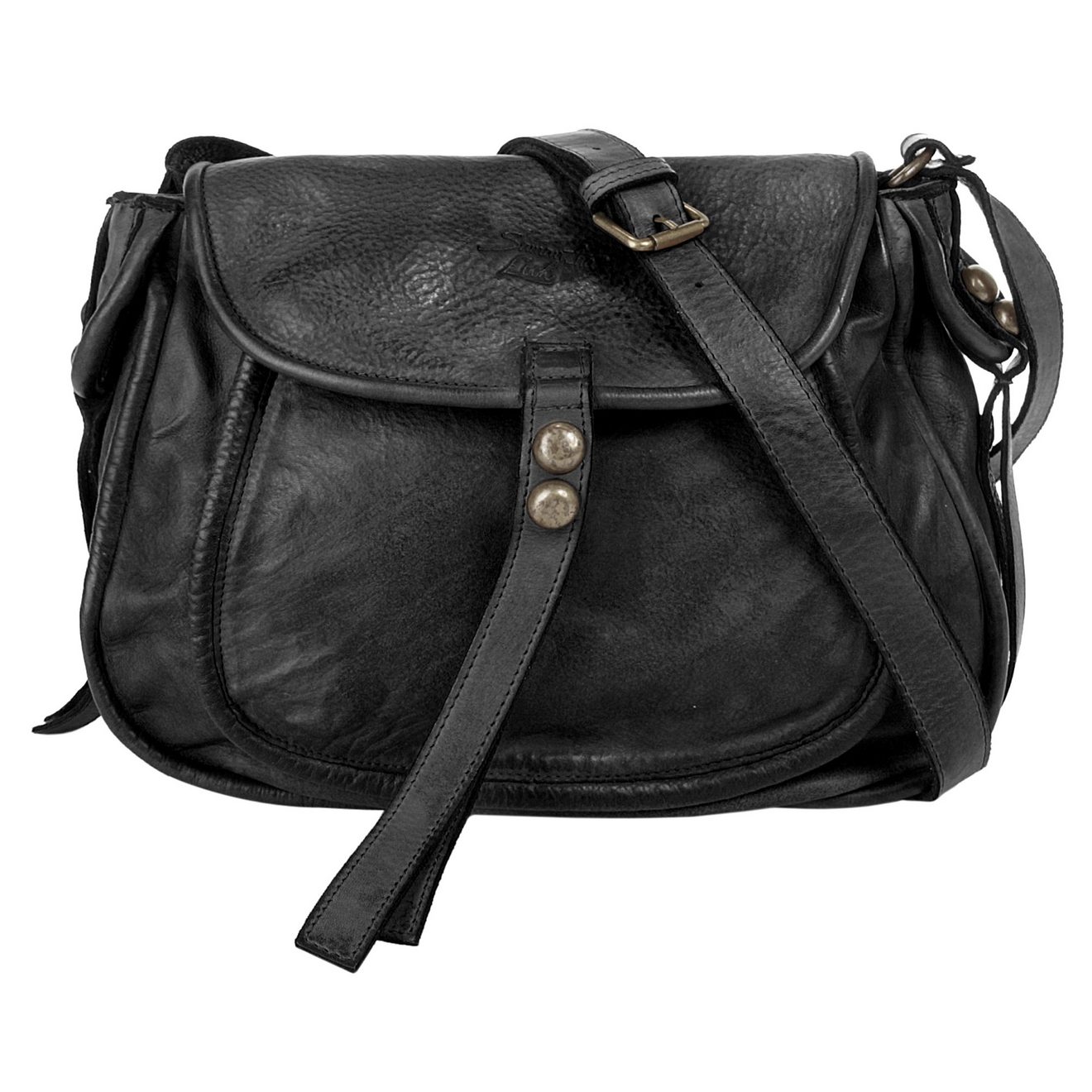 Samantha Look Schoudertas echt leer, made in italy