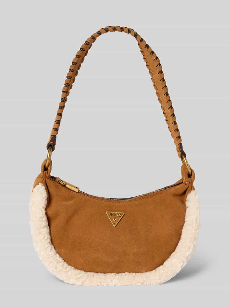 Guess Handtas van runderleer, model 'AMITA HOBO'