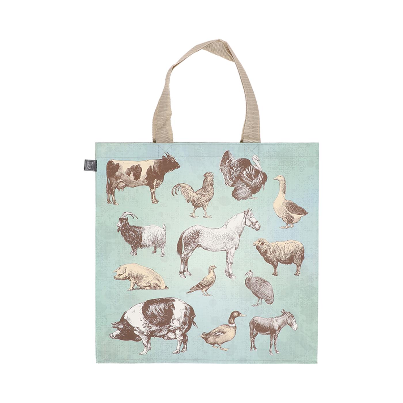 Esschert Design Esschert Boodschappentas boerderijdieren