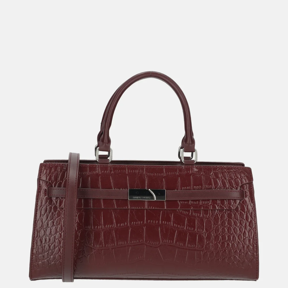 Daniele Donati Croco handtas burgundy