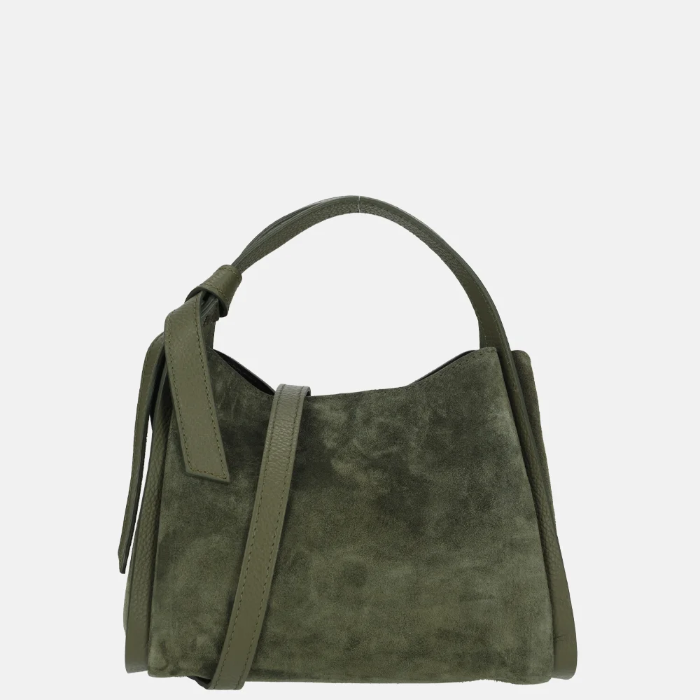 Charm London Knott handtas S olijfgroen