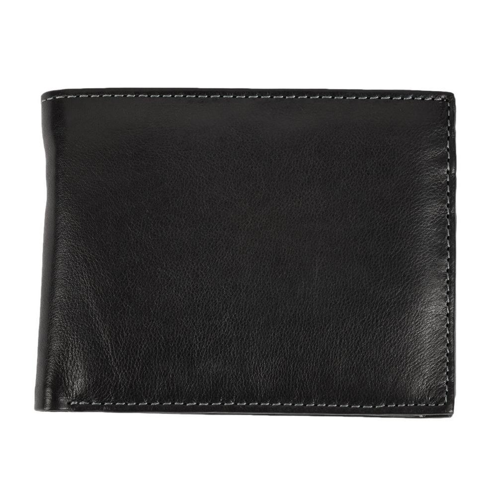 Eastern Counties Leather Eastern Counties lederen heren Mark driebladige portemonnee met muntzakje One Size