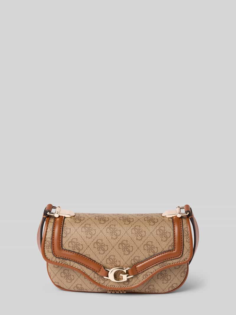 Guess Schoudertas met labeldetail, model 'DEA'