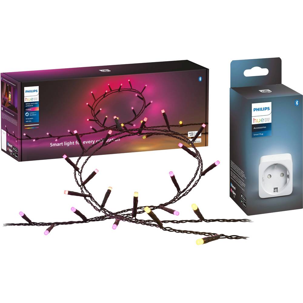 Hue Lichtketting, Tussenstekker 8720169246867+871951434230900  Festavia+ Smart Plug Type F
