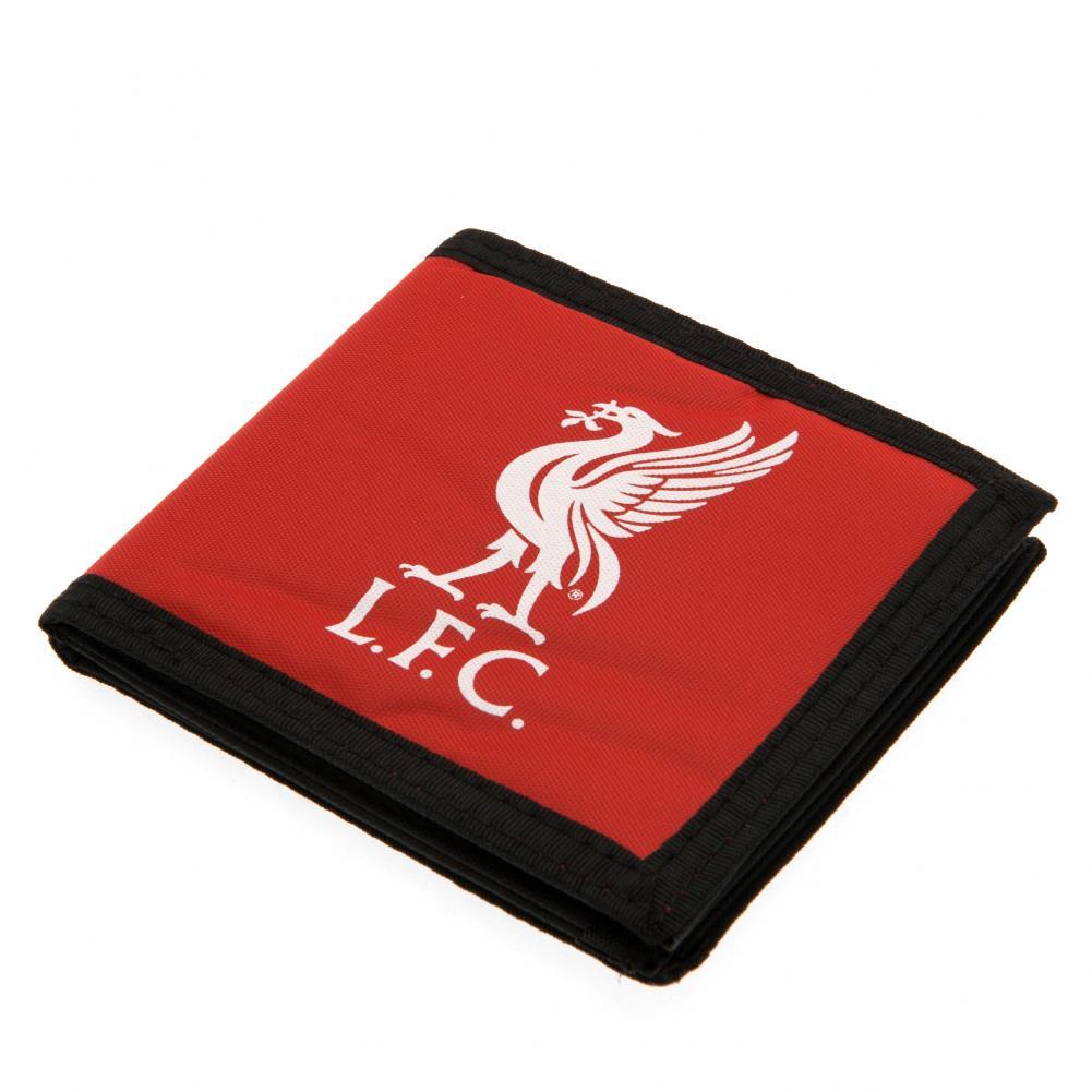 Liverpool FC canvas portemonnee met touch-sluiting One Size