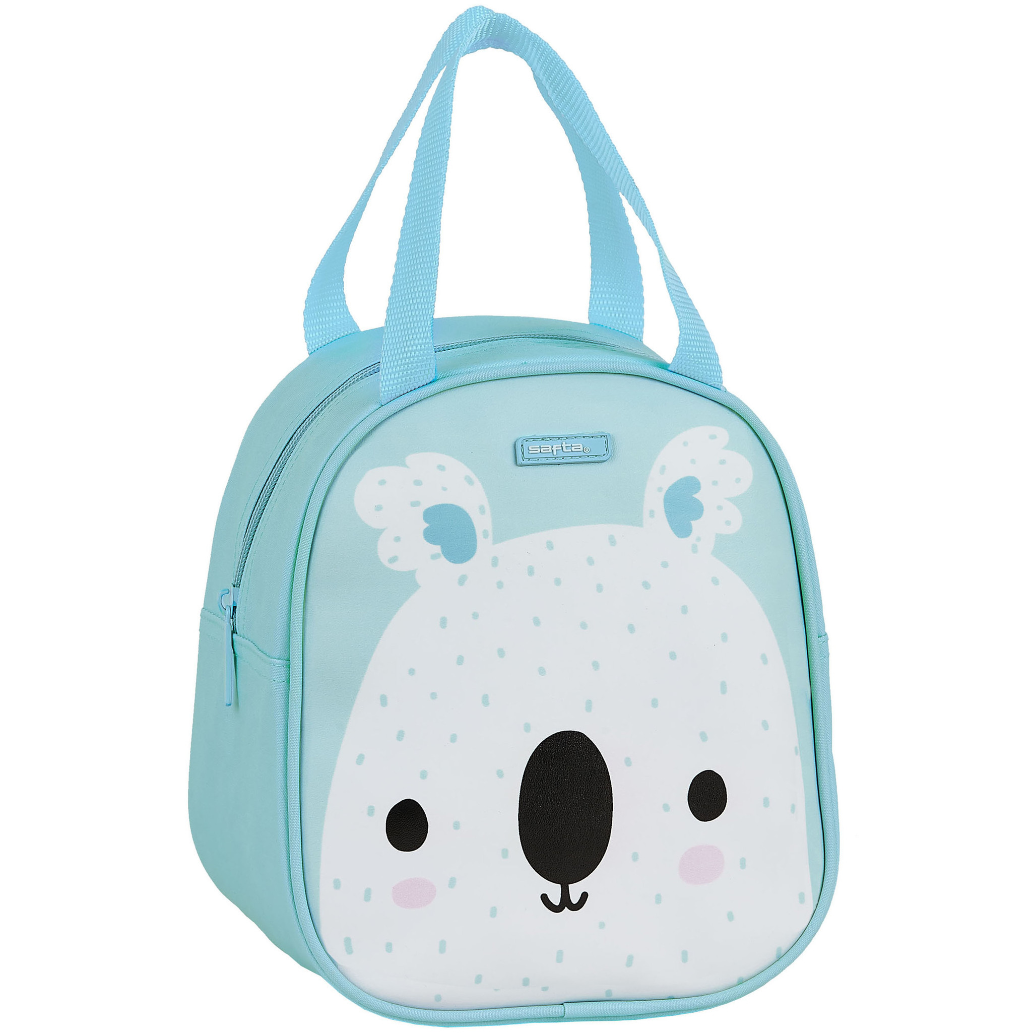 Animal Pictures Kleine koeltas voor lunch - licht blauw - met koala print - 19 x 14 x 22 cm - 5 liter - Koeltassen -