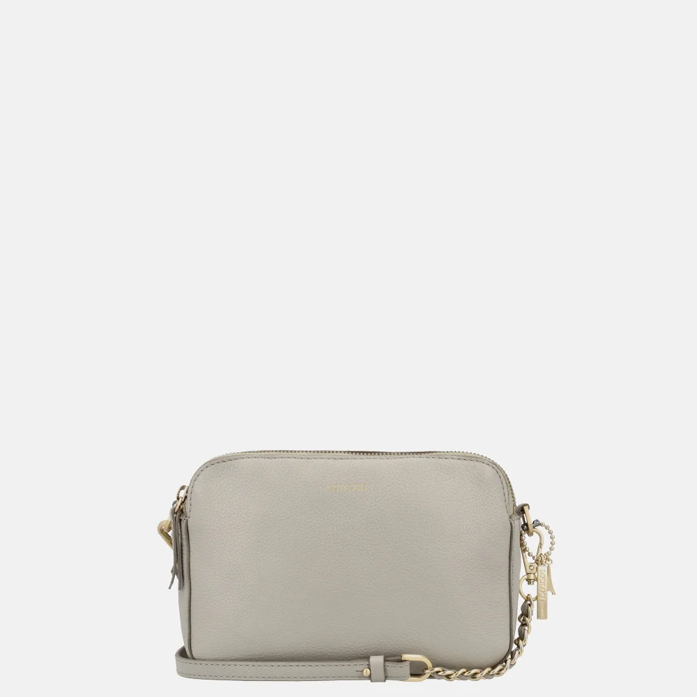 Loulou Essentiels Zoë crossbody tas fog