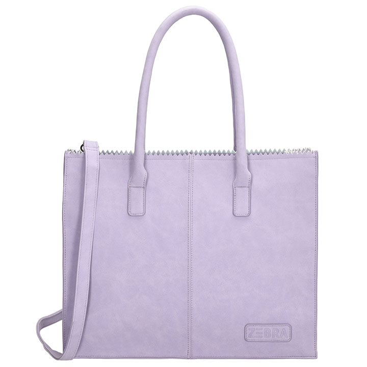 Zebra Trends Handtas Natural Bag Lisa Lila