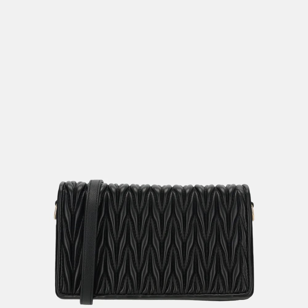 Daniele Donati Smocked crossbody tas black