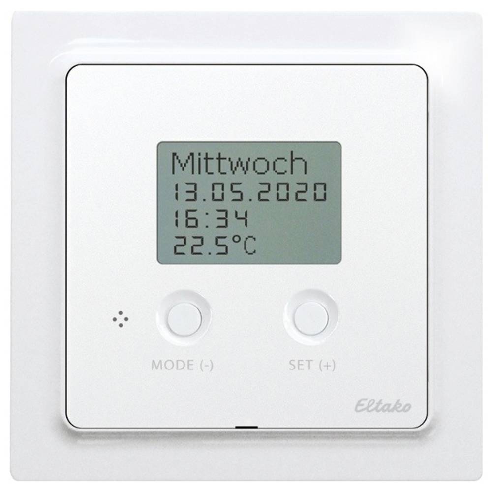 Eltako FTAF55ED/230V-pg Draadloze thermosstaat Draadloos Bereik max. (in het vrije veld) 30 m