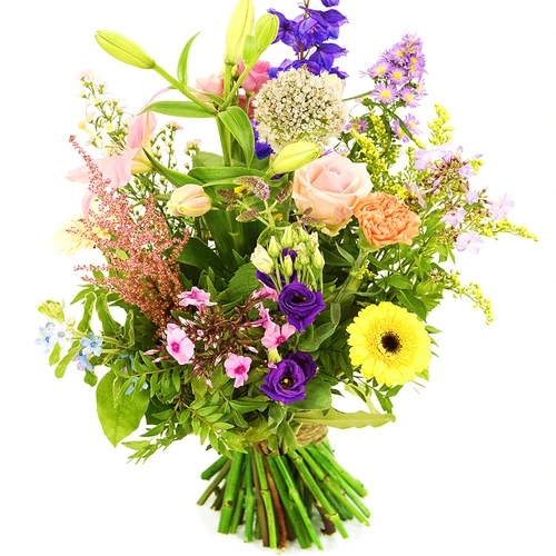 Boeketcadeau Speels boeket bont