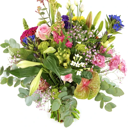 Boeketcadeau de Geheime tuin bijzonder kleurrijk