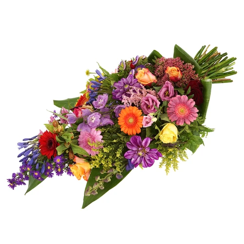 Boeketcadeau Rouwboeket bont kleurrijk