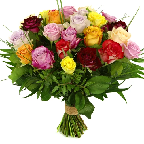 Boeketcadeau Mixed rozen large