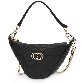 La Carrie Handtas  BLK STICH SPOON SHOULDER BAG