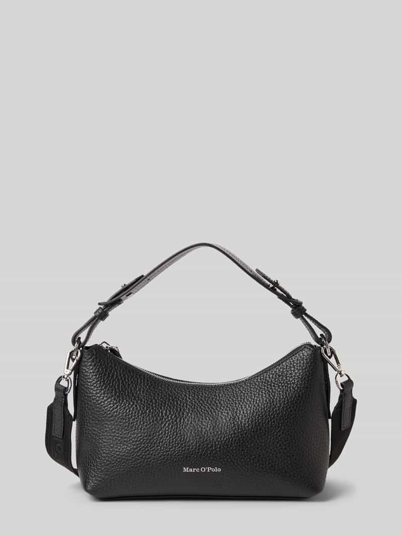 Marc O'Polo Schoudertas van echt rundleer