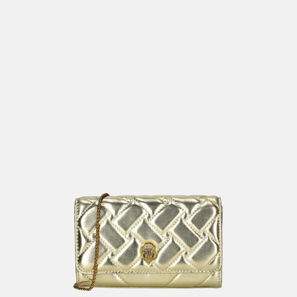 Kurt Geiger Kensington clutch extra mini gold