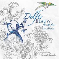 Delfts Blauw flora & fauna kleurboek